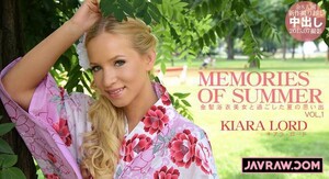 Permanent Link to [Kin8tengoku-1320] Summer memories spent with blonde yukata beauty MEMORIES OF SUMMER KIARA LORD …